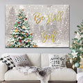 Christmas gifts - Be still and know that I am God Christmas wall art canvas print