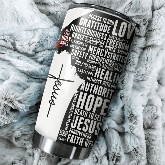 Premium Tumbler Personalized Easter Day Christian Jesus No25 Ml