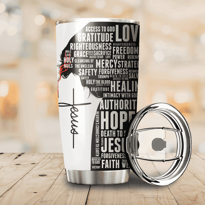 Premium Tumbler Personalized Easter Day Christian Jesus No25 Ml