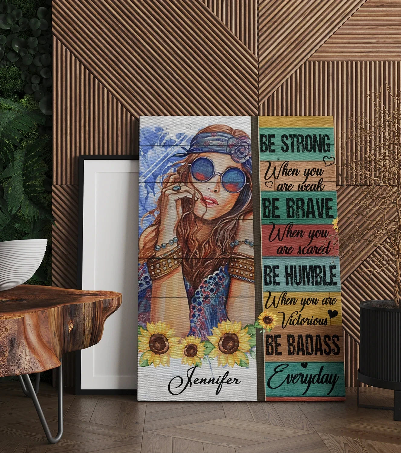 Hippie Decor - God Says You Are Wall Art