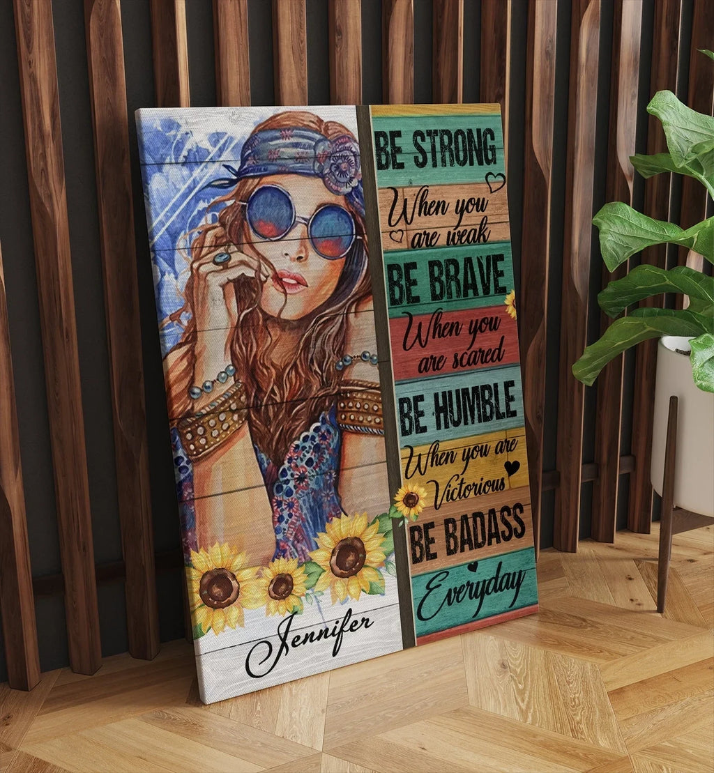 Hippie Decor - God Says You Are Wall Art
