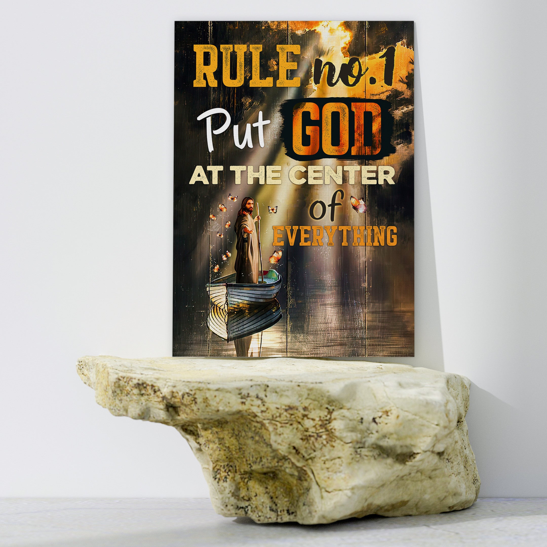 Rule No.1 Put GOD at center of everything