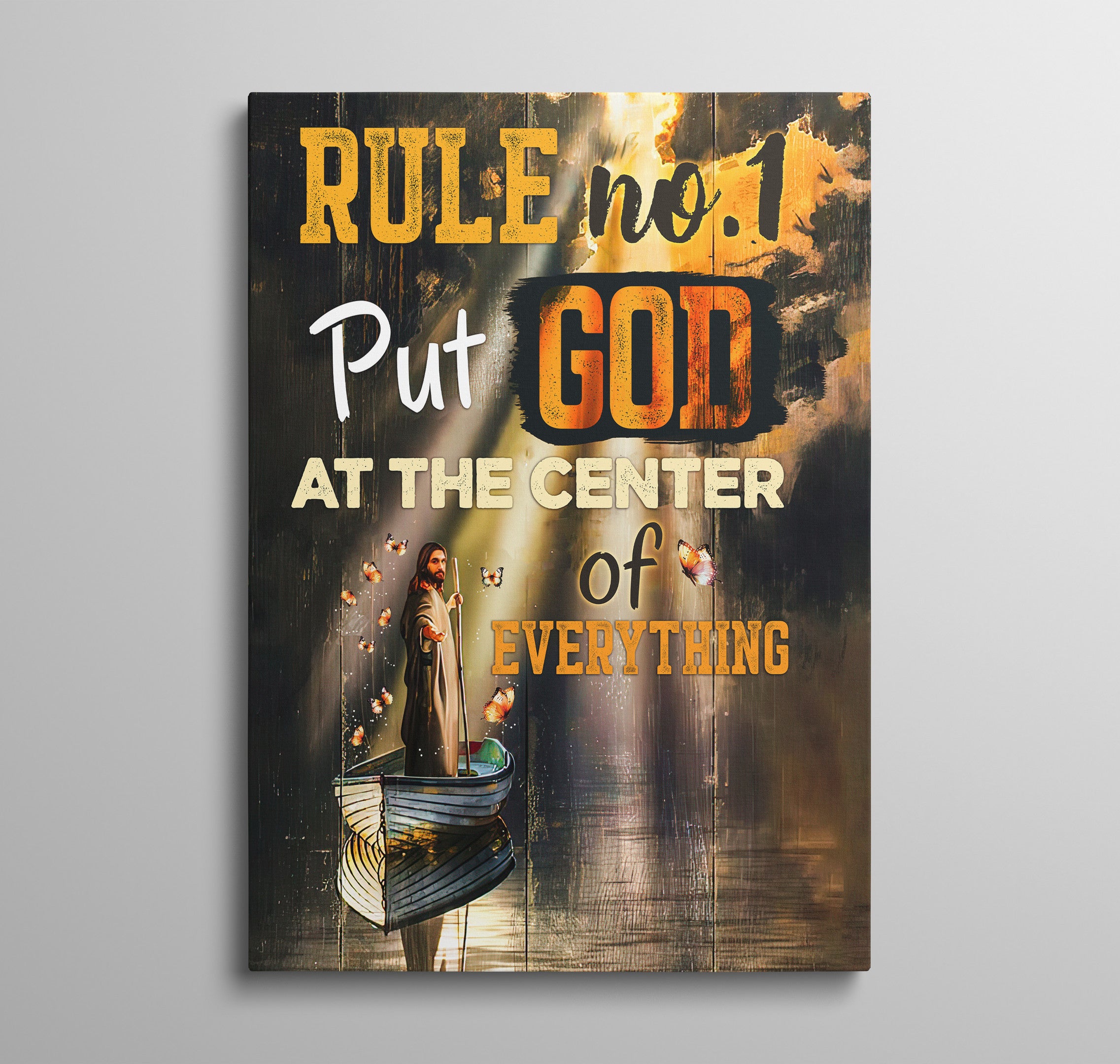 Rule No.1 Put GOD at center of everything